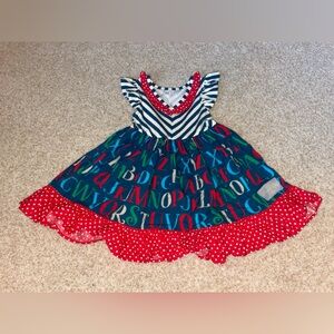 Eleanor Rose ABC Dress - Size 2
